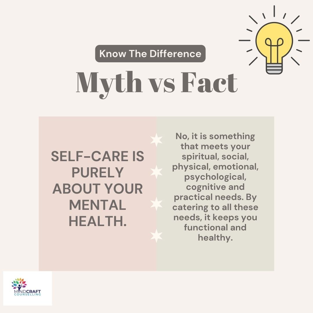 Self-Care Isn't Scented Candles: Clearing Up the Myths — slide 5