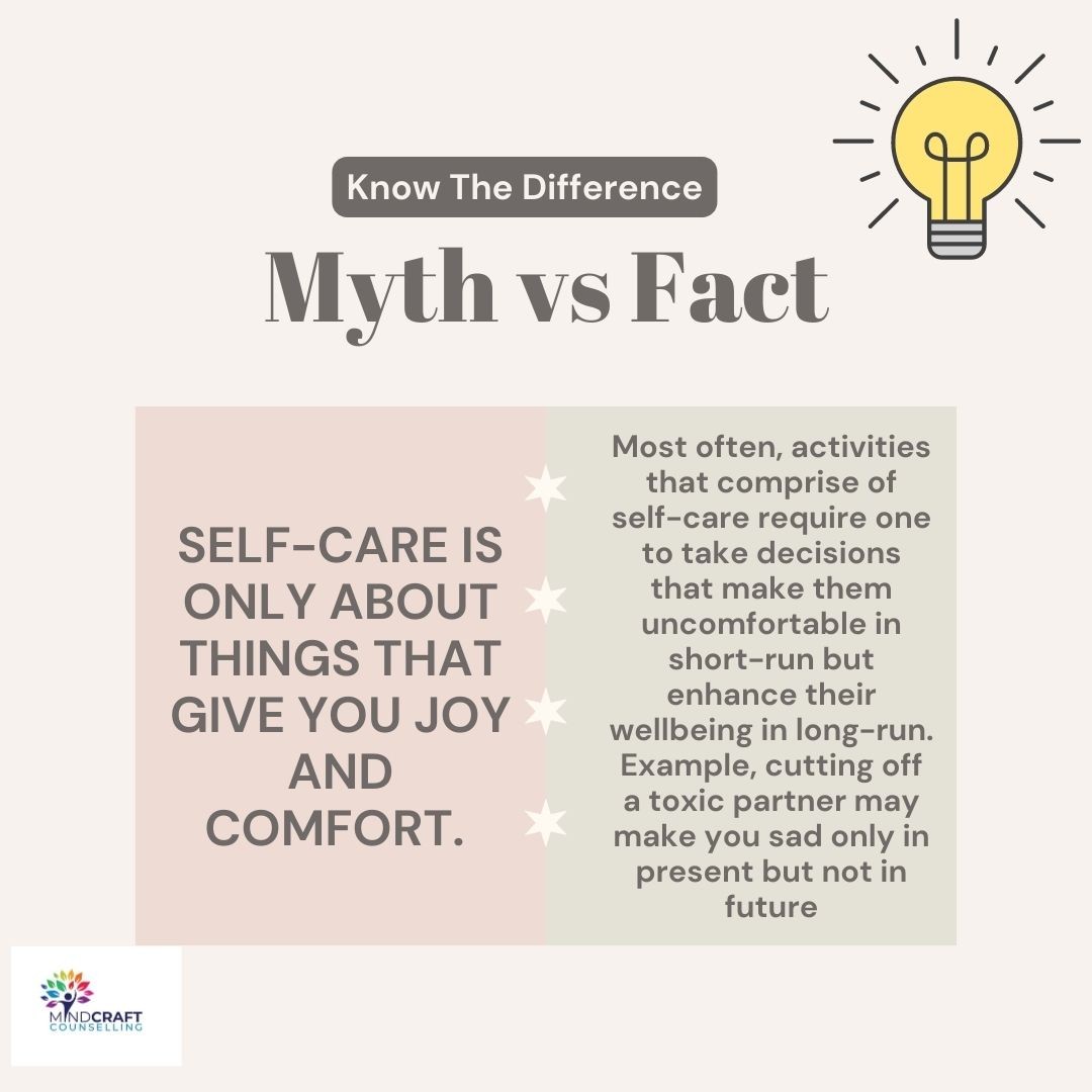 Self-Care Isn't Scented Candles: Clearing Up the Myths — slide 6