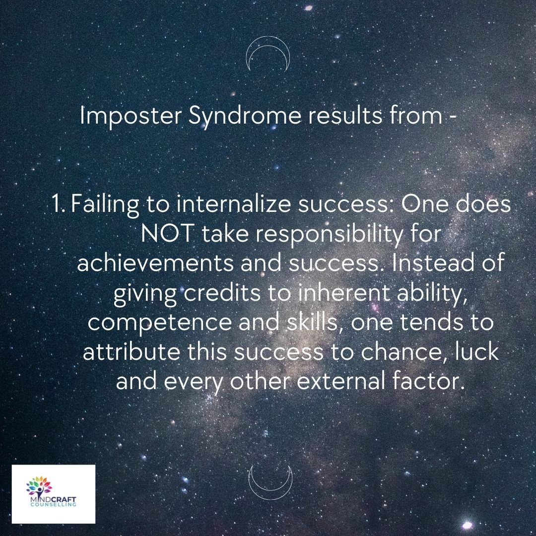 When You Don't Feel Like You Deserve It: Impostor Syndrome — slide 4