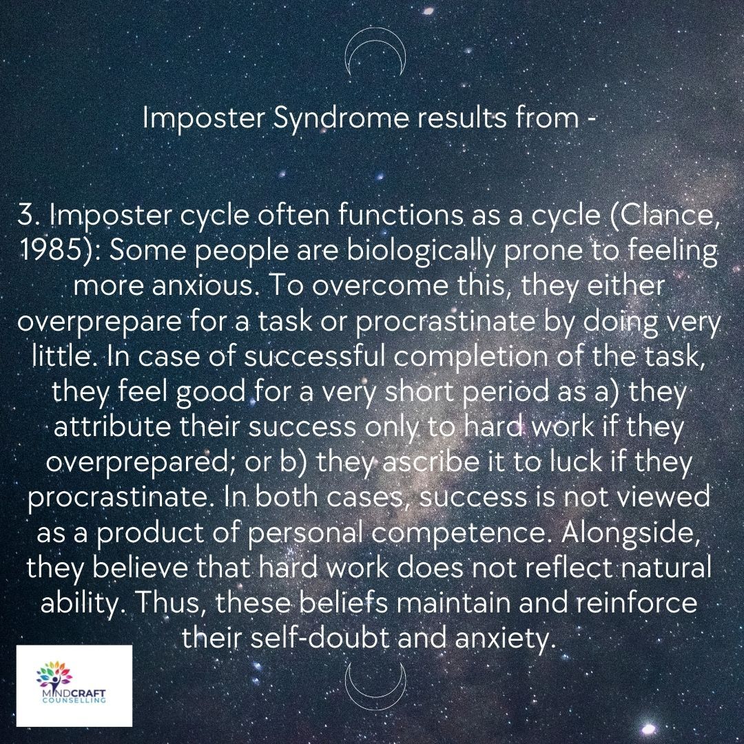 When You Don't Feel Like You Deserve It: Impostor Syndrome — slide 6
